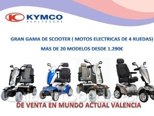 Scooters eléctricas (moto 4 ruedas para mayores o discapacitados)