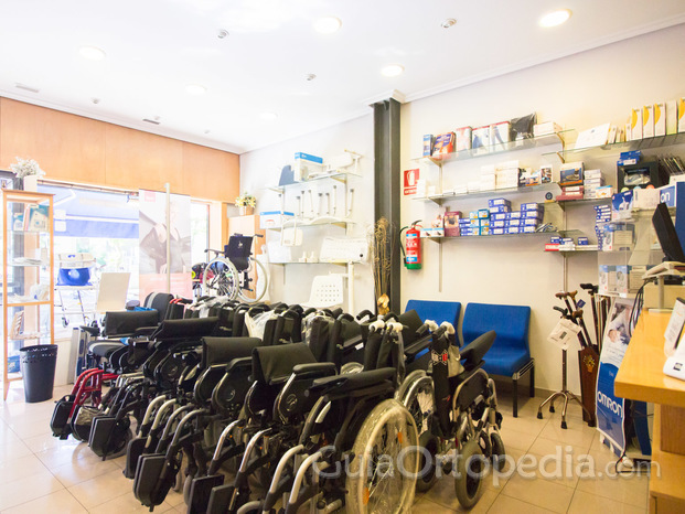 Venta de sillas de ruedas y artículos para la movilidad