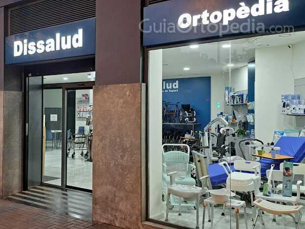 Ortopedia Lleida Dissalud, productes de suport ortesis protesis cadires rodes scooter rollator handb